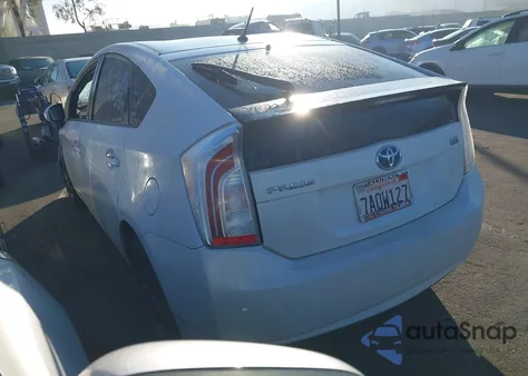 2013 Toyota Prius Two from USA, damaged, VIN JTDKN3DU8D0341905